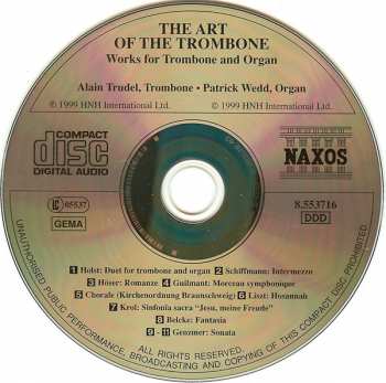 CD Alain Trudel: The Art Of The Trombone