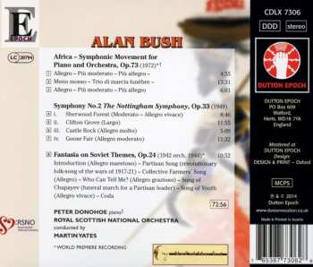 CD Alan Bush: Africa / Symphony No. 2 'The Nottingham Symphony'