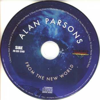 CD Alan Parsons: From The New World