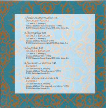 CD Alaska: 30 Años De Reinado (Sus Éxitos Con Pegamoides, Dinarama Y Fangoria)