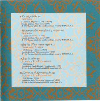 CD Alaska: 30 Años De Reinado (Sus Éxitos Con Pegamoides, Dinarama Y Fangoria)