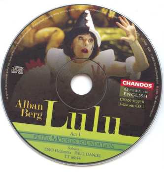 3CD/Coffret Alban Berg: Lulu