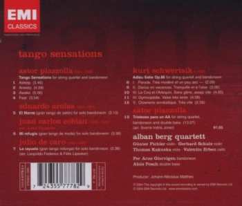 CD Alban Berg Quartett: Tango Sensations