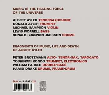 2CD Peter Brötzmann: Music Is The Healing Force Of The Universe / Fragments Of Music, Life And Death Of Albert Ayler