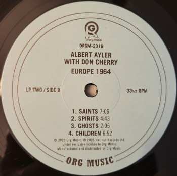 4LP/Coffret Don Cherry: Europe 1964 LTD