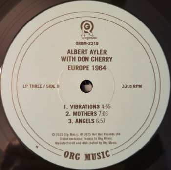 4LP/Coffret Don Cherry: Europe 1964 LTD
