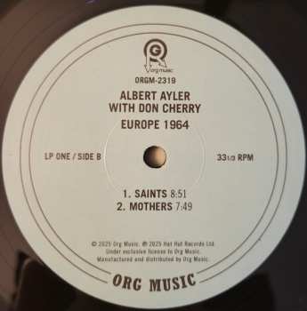 4LP/Coffret Don Cherry: Europe 1964 LTD