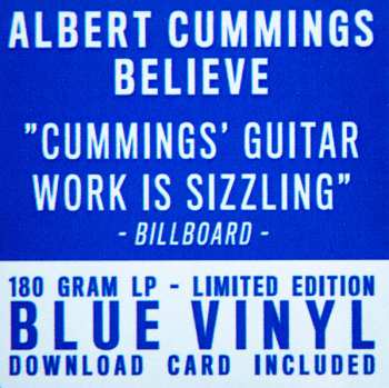 LP Albert Cummings: Believe LTD | CLR