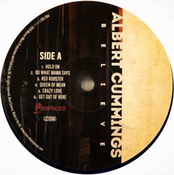 LP Albert Cummings: Believe LTD | CLR