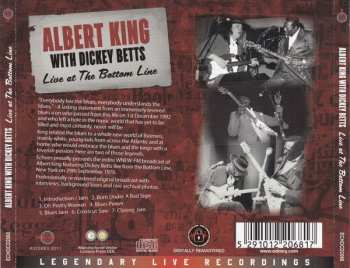 CD Dickey Betts: Live At The Bottom Line