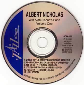 CD Albert Nicholas: Volume One