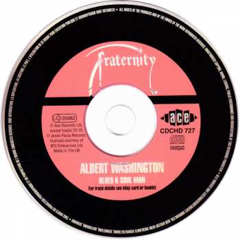 CD Albert Washington: Blues & Soul Man