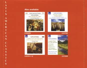 CD Alberto Ginastera: String Quartets (Complete)