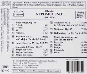 CD Alberto Nepomuceno: Piano Works