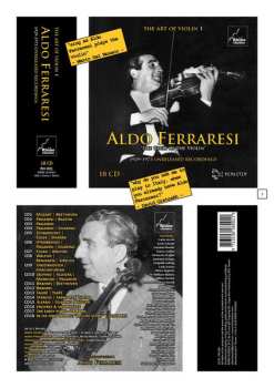 18CD/Coffret Aldo Ferraresi: The Art Of Violin 1 - Aldo Ferraresi: 1923-1979 Unreleased Recordings DLX