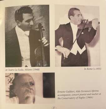 18CD/Coffret Aldo Ferraresi: The Art Of Violin 1 - Aldo Ferraresi: 1923-1979 Unreleased Recordings DLX