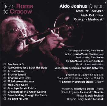 CD Aldo Joshua Quartet: From Rome To Cracow