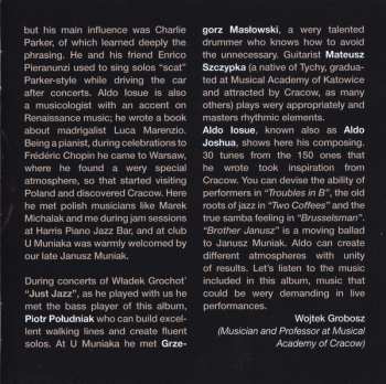 CD Aldo Joshua Quartet: From Rome To Cracow