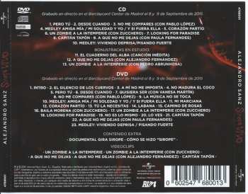 CD/DVD Alejandro Sanz: Sirope Vivo