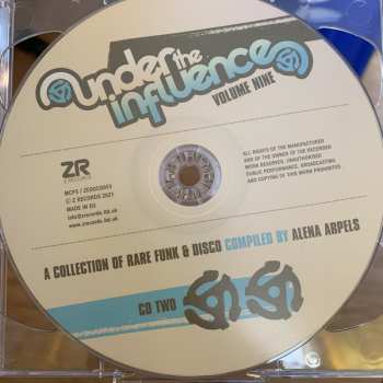 2CD Alena Arpels: Under The Influence Volume Nine (A Collection Of Rare Funk & Disco)