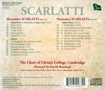 CD Alessandro Scarlatti: Missa Breve; Six Motets; Stabat Mater 