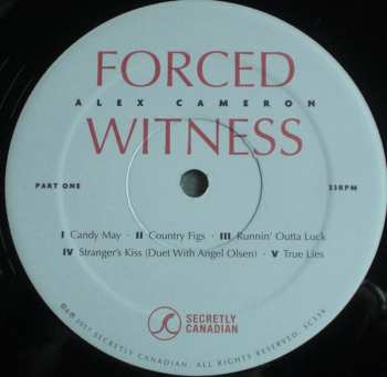 LP Alex Cameron: Forced Witness