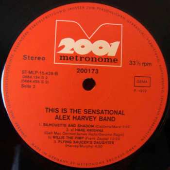 LP Alex Harvey: This Is The Sensational Alex Harvey Band