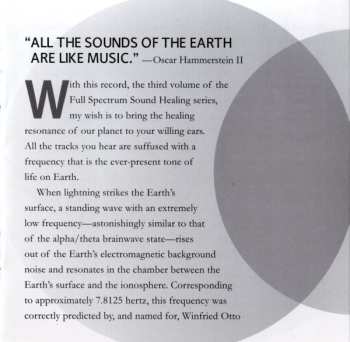 CD Alex Theory: Earth