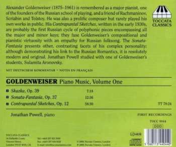 CD Jonathan Powell: Piano Music Volume One