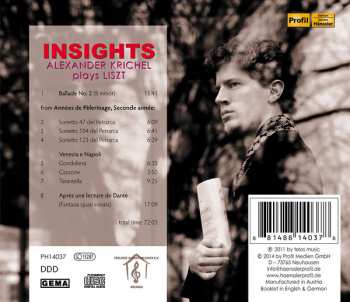 CD Franz Liszt: Insights
