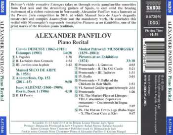 CD Alexander Panfilov: Piano Recital