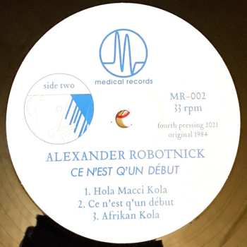 LP Alexander Robotnick: Ce N'Est Q'Un Début LTD