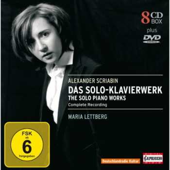 8CD/DVD/Coffret Alexander Scriabine: Das Solo-Klavierwerk - The Solo Piano Works - Complete Recording