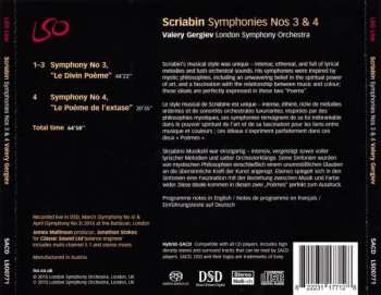 SACD The London Symphony Orchestra: Symphonies Nos 3 & 4