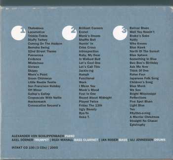 3CD/Coffret Alexander von Schlippenbach: Monk's Casino (The Complete Works Of Thelonious Monk)