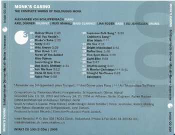 3CD/Coffret Alexander von Schlippenbach: Monk's Casino (The Complete Works Of Thelonious Monk)