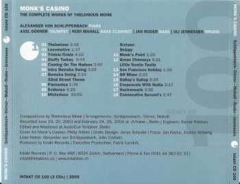 3CD/Coffret Alexander von Schlippenbach: Monk's Casino (The Complete Works Of Thelonious Monk)