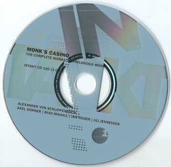 3CD/Coffret Alexander von Schlippenbach: Monk's Casino (The Complete Works Of Thelonious Monk)