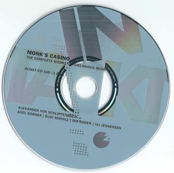 3CD/Coffret Alexander von Schlippenbach: Monk's Casino (The Complete Works Of Thelonious Monk)