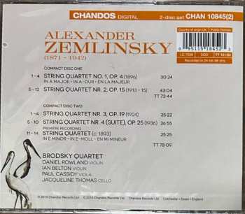 2CD Alexander Von Zemlinsky: Complete String Quartets