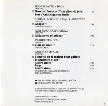 CD Alexandre Lagoya: Les Triomphes D'Alexandre Lagoya