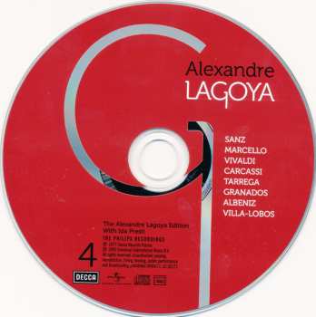 10CD/Coffret Alexandre Lagoya: The Alexandre Lagoya Edition With Ida Presti (Complete Philips & RCA Recordings)