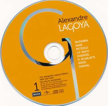 10CD/Coffret Alexandre Lagoya: The Alexandre Lagoya Edition With Ida Presti (Complete Philips & RCA Recordings)