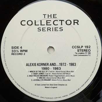 2LP Alexis Korner: Alexis Korner And... 1972 - 1983