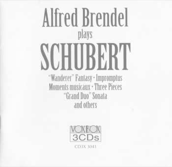 3CD Alfred Brendel: Alfred Brendel Plays Schubert