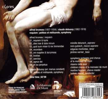 CD Claude Debussy: Bruneau: Requiem / Debussy: Pelleas Et Mesisande