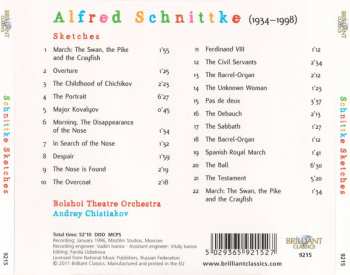 CD Alfred Schnittke: Sketches