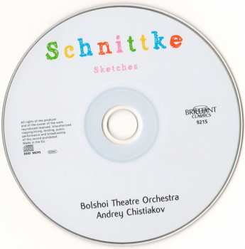 CD Alfred Schnittke: Sketches