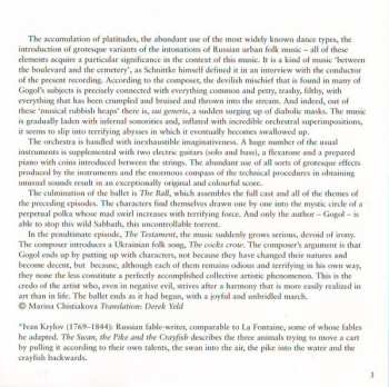 CD Alfred Schnittke: Sketches