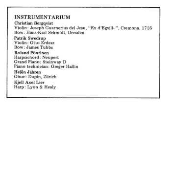 CD Alfred Schnittke: Concerto Grosso I · Concerto For Oboe And Harp · Concerto For Piano And Strings